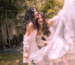 Minni Dress Gin Trễ Vai