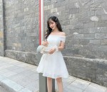 Đầm Công Chúa Trễ Vai