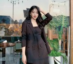Set Đầm 2 Túi Nút Bọc + Áo Khoác Vest