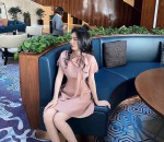 Đầm Nơ Cổ Chít Eo