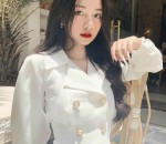 Đầm Vest 6 nút tay dài