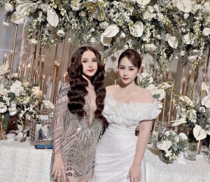 Đầm trễ vai cao cấp dự tiệc